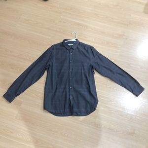 Burberry London Dress Shirt Grey